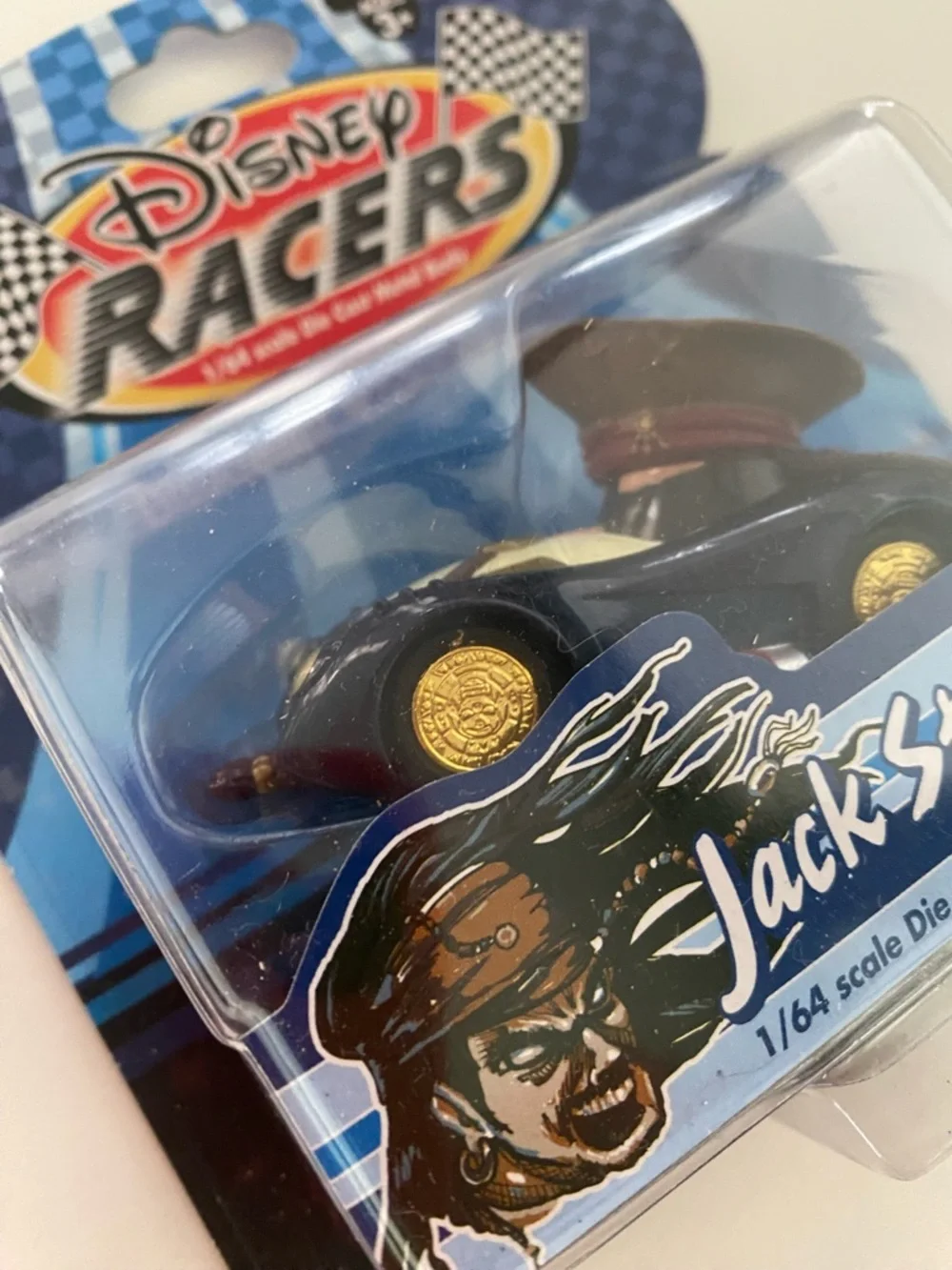 Disney Jack Sparrow Die-Cast Racer - Dark Blue & Gold